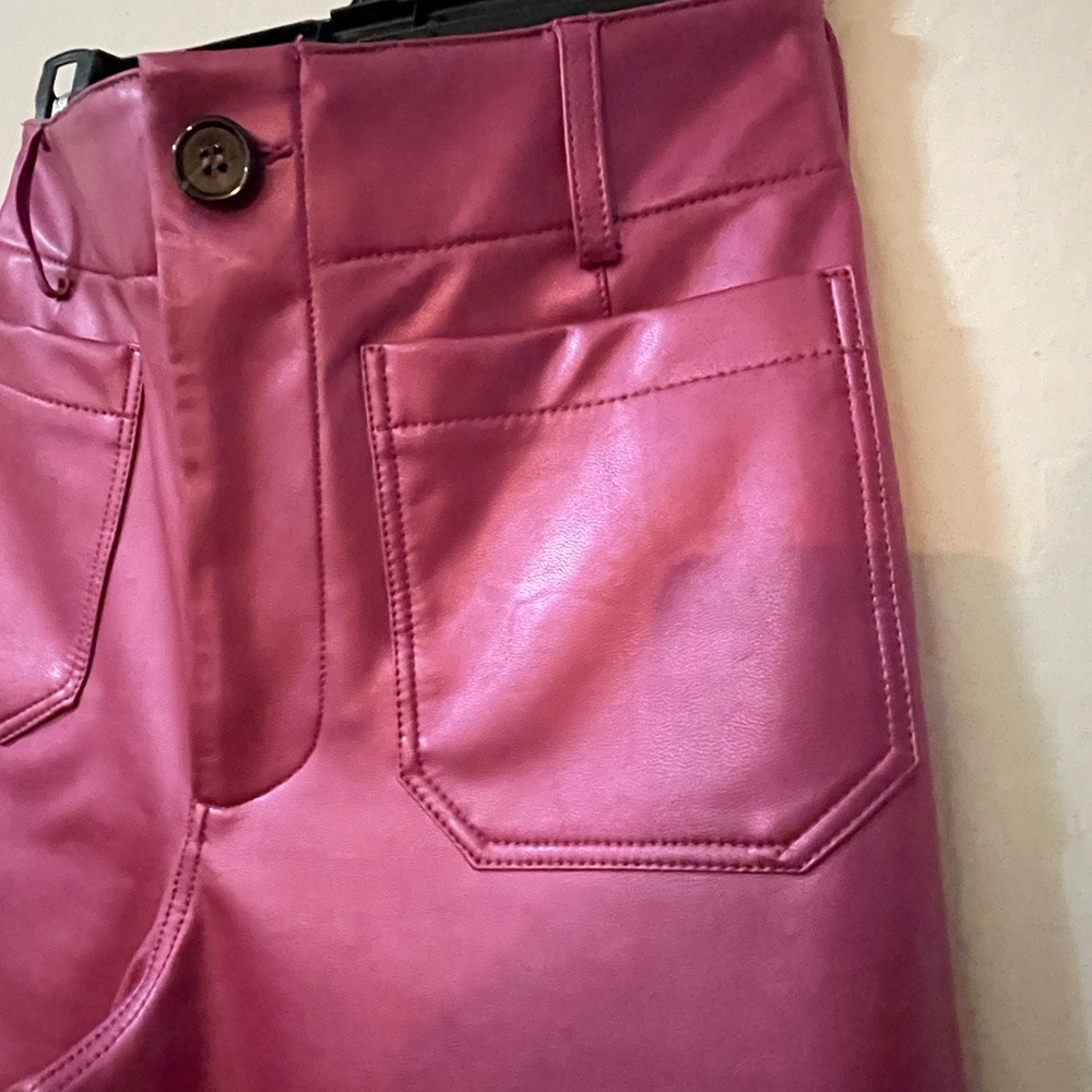 Shiny Pink Pants